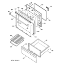 Part Location Diagram of WB07X7105 GE USE GEH WB7X7105