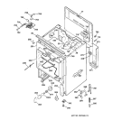 Part Location Diagram of WB02X8314 GE USE GEH WB2X8314