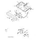 GAS & BURNER PARTS Diagram and Parts List for JGBS03PPA1AD  General Electric Range