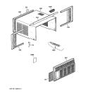 Part Location Diagram of 49-7342 GE AVV18 DC UC/