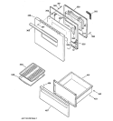 Part Location Diagram of WB01X5873 GE USE GEH WB1X5873