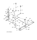 SURFACE BURNER Diagram and Parts List for JGSP44AEV3AA  General Electric Range