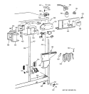 FRESH FOOD SECTION Diagram and Parts List for TFX22ZPZBWW  General Electric Refrigerator