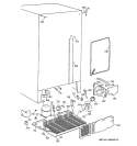 UNIT PARTS Diagram and Parts List for TFJ20JAZAWW  General Electric Refrigerator