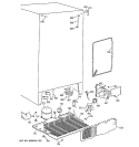 UNIT PARTS Diagram and Parts List for TFG22JRXFWH  General Electric Refrigerator