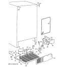UNIT PARTS Diagram and Parts List for TFZ20JAYFWW  General Electric Refrigerator