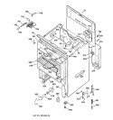 BODY PARTS Diagram and Parts List for JBP63SV3AD  General Electric Range