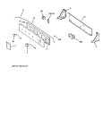 CONTROL ASSEMBLY Diagram and Parts List for DCLR333ET1AA  General Electric Dryer