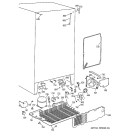 UNIT PARTS Diagram and Parts List for TFJ22PRZBAA  General Electric Refrigerator