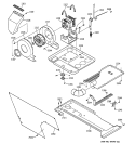 Part Location Diagram of WE13X10028 GE PANEL DRYER BOTTOM REAR