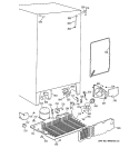 UNIT PARTS Diagram and Parts List for TFK25PRAAAA  General Electric Refrigerator
