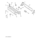 Part Location Diagram of WH42X2401 GE CAP SUPPORT SWITCH  Left Hand