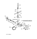 MOTOR - PUMP MECHANISM Diagram and Parts List for HDA101Y-66WH  Hotpoint Dishwasher