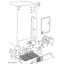 UNIT PARTS Diagram and Parts List for CSX22BCXDWH  Hotpoint Refrigerator