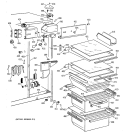 Part Location Diagram of WR32X1348 GE PAN SNACK AQUA ICE