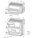 Part Location Diagram of 31-51117 GE PM MINI MANUAL WIRING