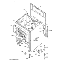 BODY PARTS Diagram and Parts List for RB526WW2  Hotpoint Range