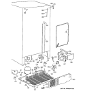 UNIT PARTS Diagram and Parts List for CSK27PFZBWW  Hotpoint Refrigerator