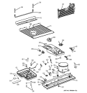 UNIT PARTS Diagram and Parts List for CTX14LYZARWH  Hotpoint Refrigerator