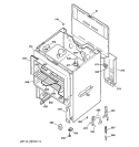 BODY PARTS Diagram and Parts List for RB525GV4  Hotpoint Range