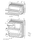 Part Location Diagram of 31-45573 GE PM MINI MANUAL WIRING