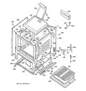 BODY PARTS Diagram and Parts List for LGB146GEV5WH  General Electric Range