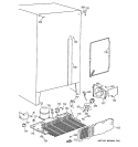 UNIT PARTS Diagram and Parts List for MSX22GAZAAA  General Electric Refrigerator