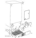 UNIT PARTS Diagram and Parts List for MSG22GAXFWW  General Electric Refrigerator