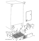 UNIT PARTS Diagram and Parts List for MSK22GAZBAD  General Electric Refrigerator