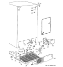 UNIT PARTS Diagram and Parts List for MSZ20BWZBWW  General Electric Refrigerator