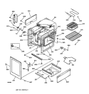 Part Location Diagram of WB63K5162 GE FRONT FRAME