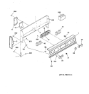 Part Location Diagram of WB27K5251 GE Electronic Clock Control