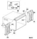 Section Diagram and Parts List for ACD21DAT1  General Electric Air Conditioner