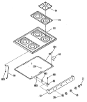 Part Location Diagram of WB07X1593 GE CNTRL PANEL