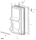 Section Diagram and Parts List for SC4DLB  General Electric Refrigerator