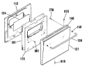 Section Diagram and Parts List for JRS04GP1  General Electric Wall Oven