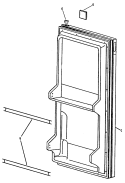 Section Diagram and Parts List for TAW4SPD  General Electric Refrigerator