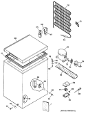 Part Location Diagram of WR02X8339 GE USE GEH WR2X8339