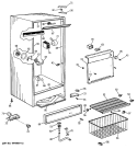Part Location Diagram of WR17X6454 GE HOUSING-SENSOR