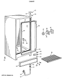 Part Location Diagram of WR71X10076 GE SHELF WIRE