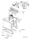Part Location Diagram of WD09X0261 GE USE GEH WD9X261