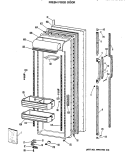 Part Location Diagram of 49-6674 GE Manual, Use And Care