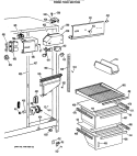 Part Location Diagram of WR17X2852 GE SHIELD LIGHT FF
