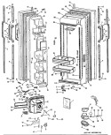Part Location Diagram of WR78X8235 GE MULTIPLE SUPERCEDURES