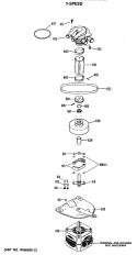 1 - SPEED Diagram and Parts List for WWA5669MBL  General Electric Washer