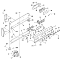 Section Diagram and Parts List for JB575GS2BK  General Electric Range