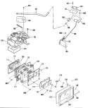 Section Diagram and Parts List for JB575GS2BK  General Electric Range