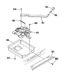 Section Diagram and Parts List for JHP63GN4AD  General Electric Range