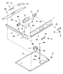 Part Location Diagram of WB36K5213 GE CONTROL PANEL