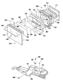 Section Diagram and Parts List for JMP28GR1AD  General Electric Range